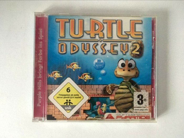 * Joc computer pentru copii Turtle Odyssey 2, PC-ROM