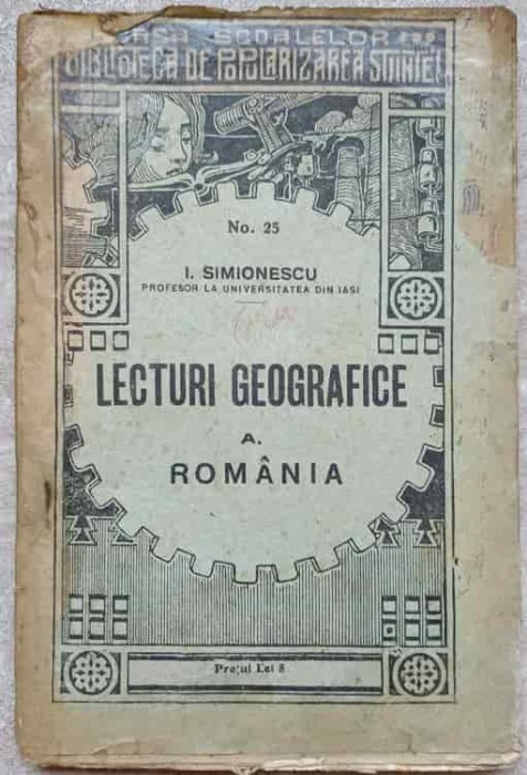LECTURI GEOGRAFICE - ROMANIA-I. SIMIONESCU-237497