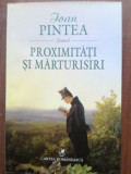 Proximitati si marturisiri- Ioan Pintea