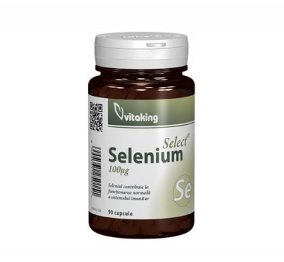 Seleniu organic 100mcg, 90cps, Vitaking foto