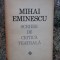MIHAI EMINESCU - SCRIERI DE CRITICA TEATRALA