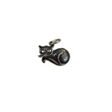 Pandantiv, jolie silver, argint 925, model pisica, 1.4 g, 12x18 mm
