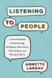 Listening to People | Annette Lareau