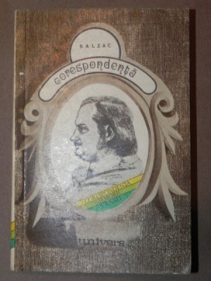 CORESPONDENTA de BALZAC 1978 foto
