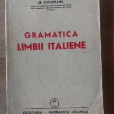 Gramatica limbii italiene- St. Cuciureanu