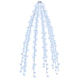 Cumpara ieftin Instalatie brad de Craciun cu 250 LED-uri, albastru, 250 cm