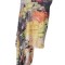 Fular dama NOR, grena/verde, 170x70