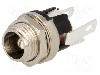 Conector alimentare DC, 12V, {{Numarul de pini}} pini, seria {{Seria producatorului}}, 5,5/2,5mm. CLIFF - FC681446