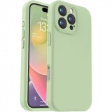 Husa de protectie matte tpu, flippy, pentru apple iphone 16 pro max, protectie camera, antisoc, antizgariere, antialunecare, acoperire completa, verde