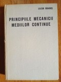 Principiile mecanicii mediilor continue- Lazar Dragos