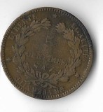 Moneda 5 centimes 1896 A - Franta, Europa, Cupru (arama)