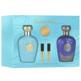 Set Lattafa Opulent Dubai Opulent Blue Elixir - Apa de Parfum 2 x 100ml