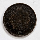 2 Centavos 1891 - Argentina