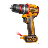 Cumpara ieftin Masina de gaurit Bormasina 20V cu Impact 66Nm Mandrina Metalica, brushless, 2000rpm, fara acumulator Ingco CIDLI206681