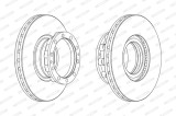 FERODO FCR272A PREMIER Disc frana