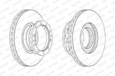 FERODO FCR272A PREMIER Disc frana