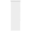 Jaluzea cu role opace alb 60x150 cm lățime material 55,7 cm