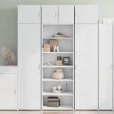 VidaXL Dulap &icirc;nalt, alb, 70x41x185 cm, lemn prelucrat