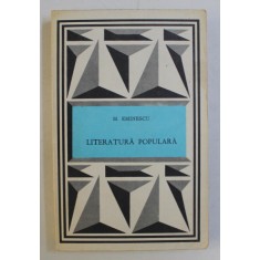 M. EMINESCU , LITERATURA POPULARA , 1985