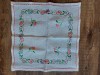 Fata de masa / servet / lucru manual vechi cusatura pe panza etamina