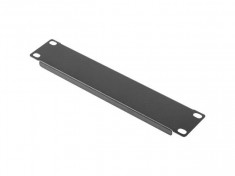 Panel blanking Lanberg 10 inch 1U Black foto