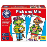 Joc educativ Asociaza personajele - Pick and mix People, orchard toys