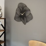 Cumpara ieftin Ceas de perete decorativ din metal Azalea Negru 49x49x1.5mm