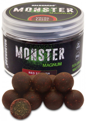 Haldorado - Boilies MONSTER Magnum 20mm 80g - Somon rosu foto