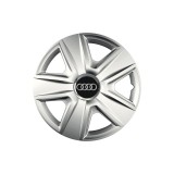 Cumpara ieftin Set 4 capace roti Cu Inel Cromat Esprit R16 pentru gama auto Audi, Autohelix MSA