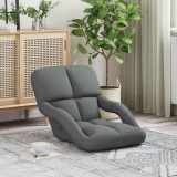 vidaXL Fotoliu reglabil Gri &icirc;nchis 58 x 62 x 58 cm Țesătură 42028126