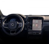 Folie Protectie Navigatie Volvo XC40 Recharge 2022+, Duragon, protectie Display Navigatie, silicon Transparent, Anti-zgarieturi, kit instalare