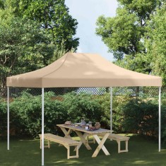 vidaXL Acoperiș pentru cort de petrecere, bej, 4,5 x 3 m, 270 g/m&sup2;
