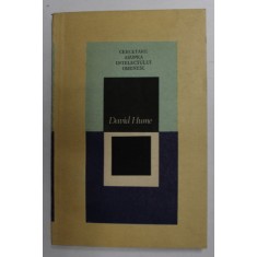 DAVID HUME CERCETARE ASUPRA INTELECTULUI OMENESC , 1987