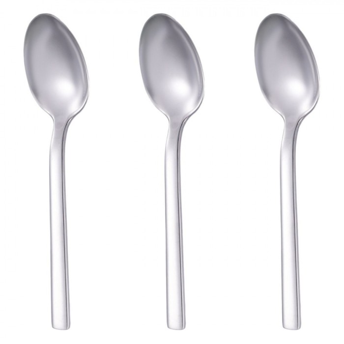 Set Tac&acirc;muri, Inox, 14 cm, 3 Bucăți