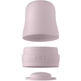 BIBS Baby Glass Bottle Cap capac cu &icirc;nchidere prin &icirc;nșurubare pentru sticla de băut Dusky Lilac 1 buc