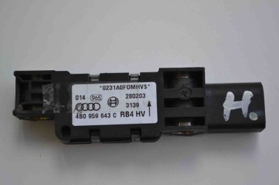 Senzor de impact lateral dreapta AUDI A6 4B2, C5 2003 OEM: 4B0959643C | 1550287 foto