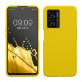 Husa kwmobile pentru OnePlus Nord N300, Silicon, Galben, 60424.165, Carcasa