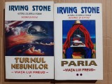 Irving Stone - cele doua volume ale lucrarii VIATA LUI FREUD (Turnul nebunilor + Paria)