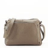 Cumpara ieftin Geanta taupe din piele naturala Camelia 123