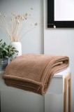 Cumpara ieftin Patura Clayton 130x160cm, Culoare Cappuccino, 100% Poliester