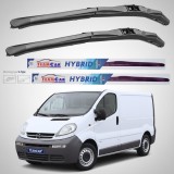 Cumpara ieftin Ștergătoare Opel Vivaro Van L1H1 (2001&ndash;2006) Hibrid | Set față &ndash; TeamCar&reg;