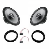 Cumpara ieftin Pachet difuzoare Hertz Uno dedicate usi spate Skoda Fabia (1999 - 2014)