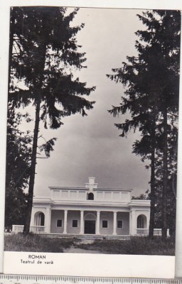 bnk cp Roman - Teatrul de vara - circulata foto