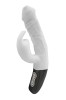 Vibrator Rabbit Titanz, Alb, 17.5 cm