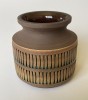 Vază de ceramică de la Alings&aring;s, Suedia, designer TOMAS ANAGRIUS, anii 1960
