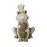 Cumpara ieftin Decoratiune gradina, ceramica, broasca regina, 28.5x23x43 cm, Strend Pro