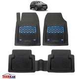 Covorase Auto TeamCar&reg; Tip Tavita Compatibile Opel Crossland X (2017&ndash;2020) - Suv, Blue, Cauciuc