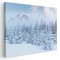 Tablou peisaj brazi munte iarna Tablou canvas pe panza CU RAMA 30x40 cm
