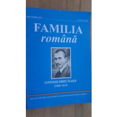 Familia romana- centenar Aurel Vlaicu 1882-1913
