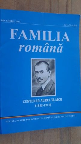 Familia romana- centenar Aurel Vlaicu 1882-1913